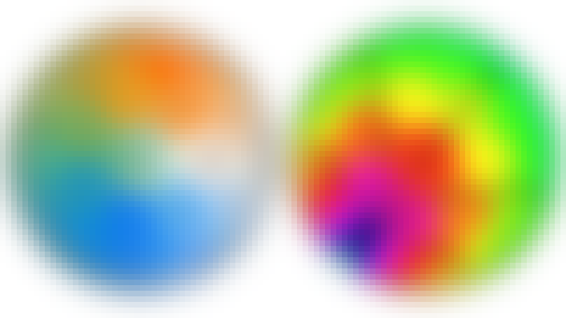 Simulating hyperbolic space on a circuit board